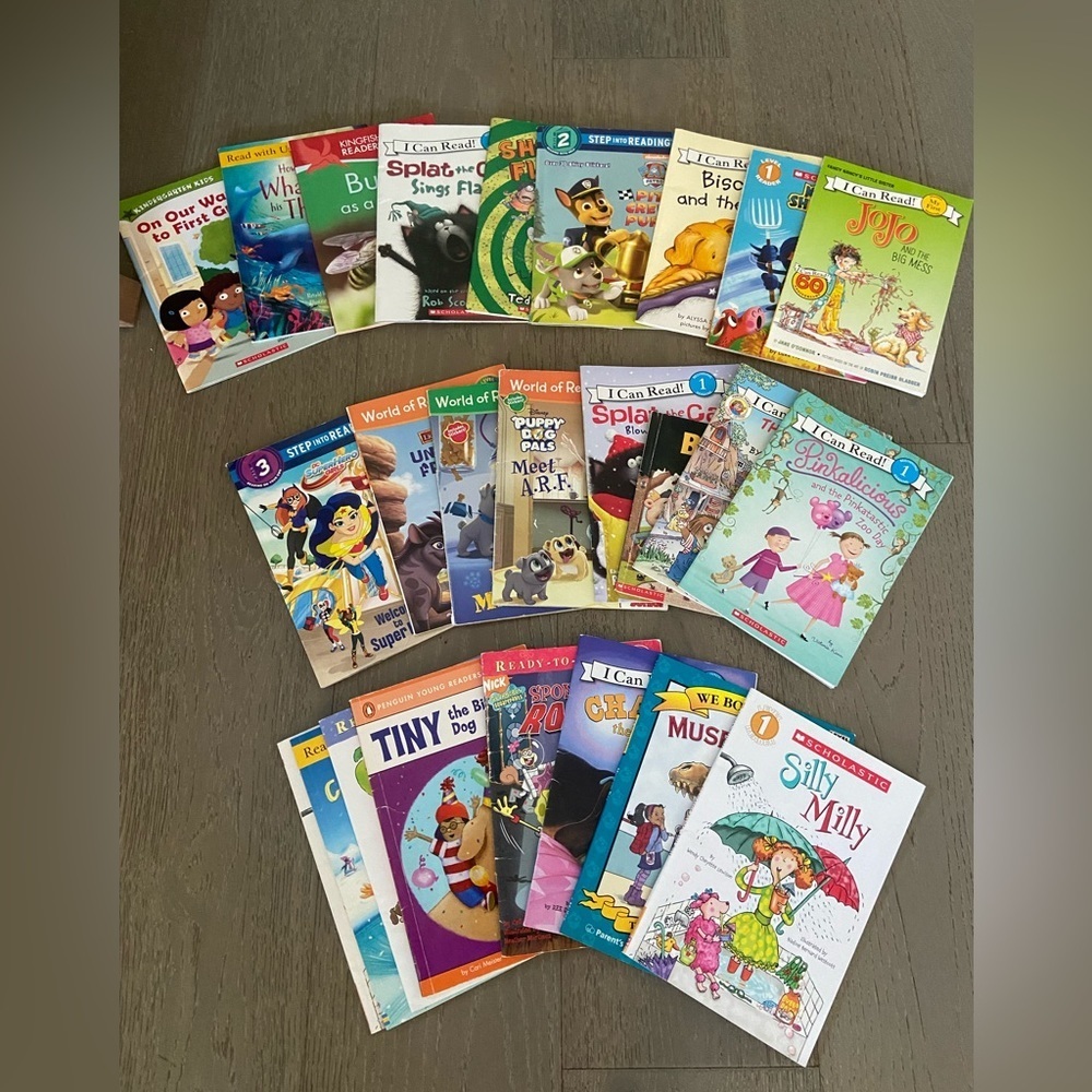 25 Early Reader Books Levels 1-3